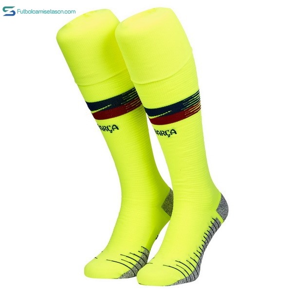 Calcetines Barcelona 2ª 2018/19 Verde